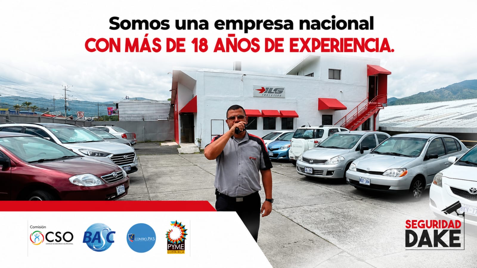 Seguridad DAKE, empresa nacional con más de 18 años de experiencia